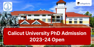 Calicut University PhD Admission 2023-24 Open @uoc.ac.in; Apply till October 26